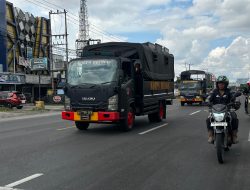 TNI -Polri Gelar Patroli Gabungan, Sisir Sejumlah Titik Vital di Palangka Raya