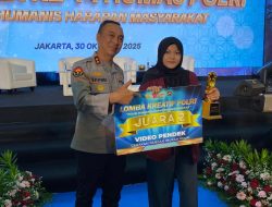 Perwakilan Polda Kalteng Juarai Lomba Konten Kreatif HUT ke-74 Humas Polri