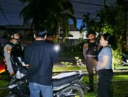 Cegah Gangguan Kamtibmas, Unit PPRC Ditsamapta Polda Kalteng Gencarkan Patroli Malam